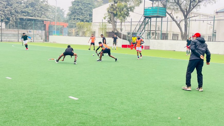 नव वर्ष की हॉकी जंग: आर्मी टू पैरा व सुख जीवन अकादमी के बीच रोमांचक मुकाबला 4-4 से बराबर