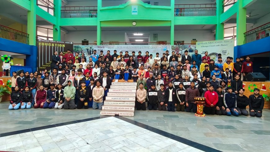 स्मृति से खेल तक प्रेरणा की उड़ान: प्रिल्यूड में पंचम शैल विन अंतर्विद्यालयी बैडमिंटन टूर्नामेंट शुरू