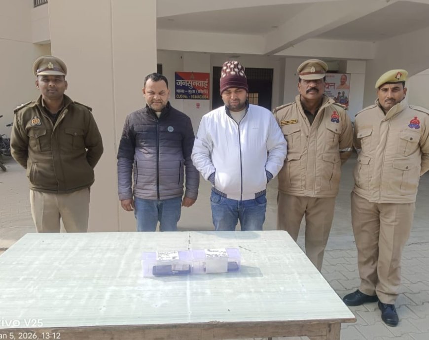 फर्जी फर्मों का काला खेल: बरेली में म्यूल खातों से 33 करोड़ की हवाला बाज़ी, दो गिरफ्तार