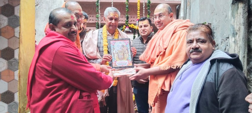 मीठे जल की धारा में जागी सनातन चेतना: श्रीमनःकामेश्वर मंदिर के प्राचीन कुएं का वैदिक विधि से पूजन-और लोकार्पण