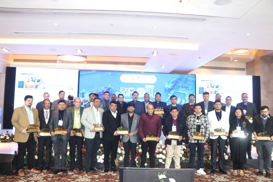 आगरा से ग्लोबल बाजार तक एमएसएमई की उड़ानः यूपी एमएसएमई निर्यात सम्मेलन 2026 बना उद्यमियों के लिए गेम-चेंजर, दूसरे दिन बना वैश्विक रोडमैप, 20 उद्यमियों को ग्रोथ कैटालिस्ट अवॉर्ड