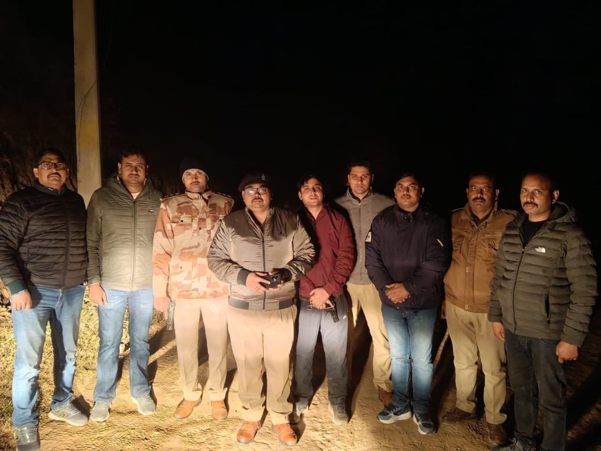 पुजारी हत्याकांड का वांछित आरोपी पुलिस मुठभेड़ में दबोचा, पैर में लगी गोली