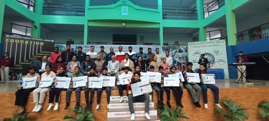 पंचम शैल विन बैडमिंटन टूर्नामेंट में प्रतिभा का जलवा, 32 विद्यालयों के खिलाड़ियों ने दिखाया दमखम