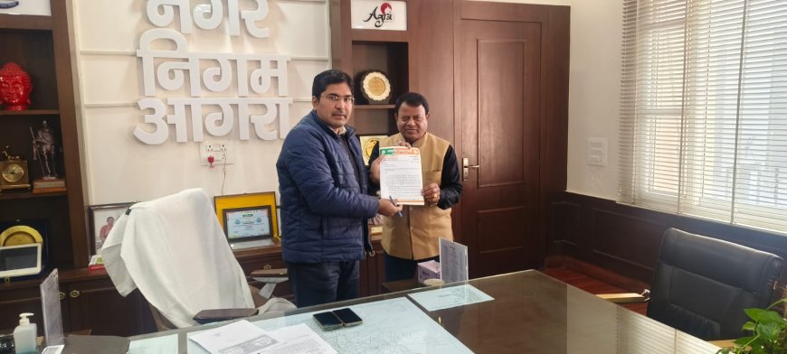 भाजपा पार्षद ने बल्केश्वर पार्क को शिव लोक थीम पार्क के रूप में विकसित करने का दिया प्रस्ताव