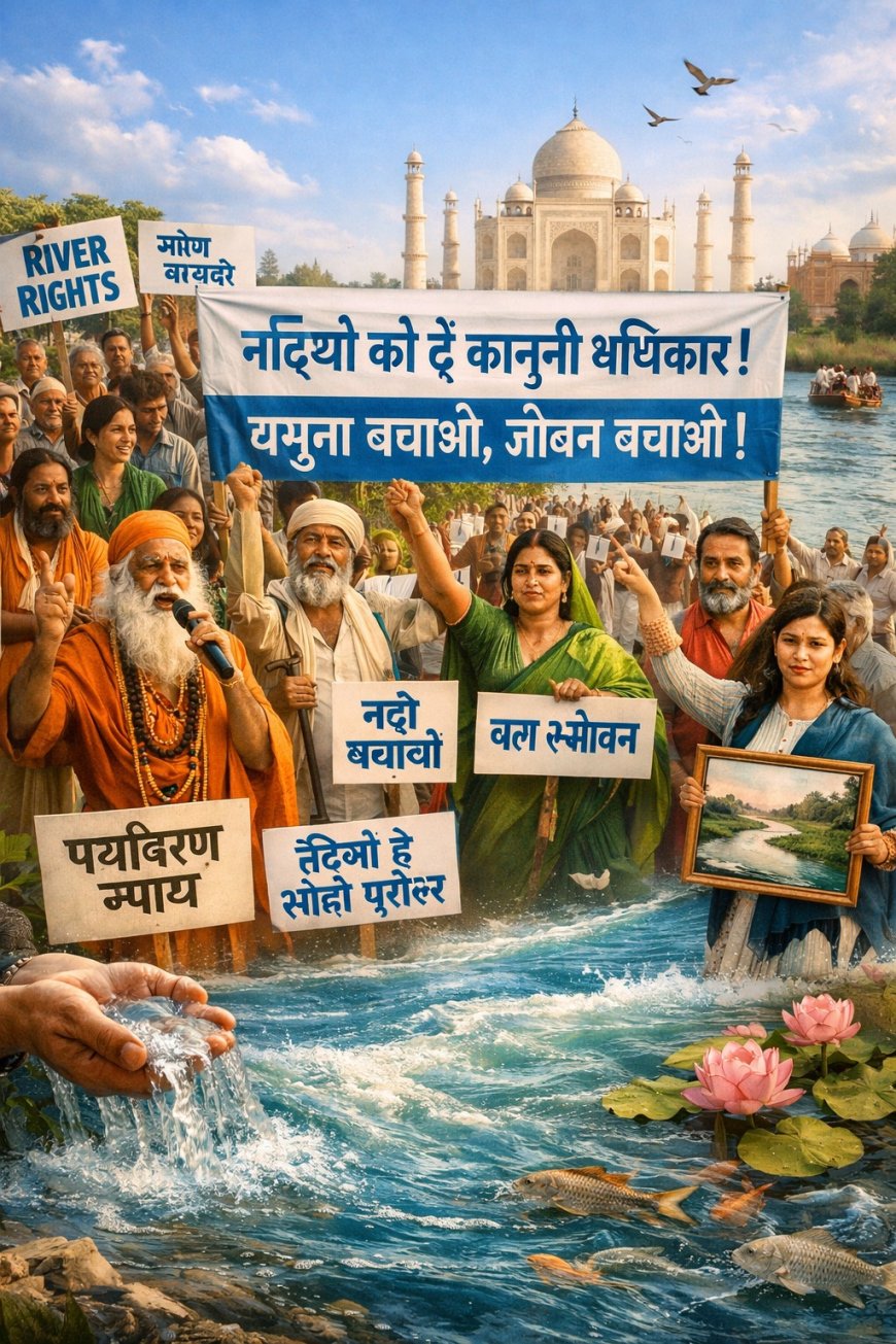 पवित्र नदियों को लौटाएं अतीत का गौरवः कर्नाटक से उठी नदियों को इंसानों जैसा अधिकार देने की मांग