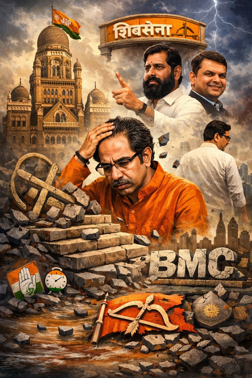 बीएमसी भी हाथ से गई: उद्धव ठाकरे की सियासी भूलें और ‘ब्रांड ठाकरे’ का बिखरता वजूद, चुनाव नतीजे इस बात के संकेत कि ठाकरे परिवार का एकजुट होना भी अब वोट की गारंटी नहीं रहा