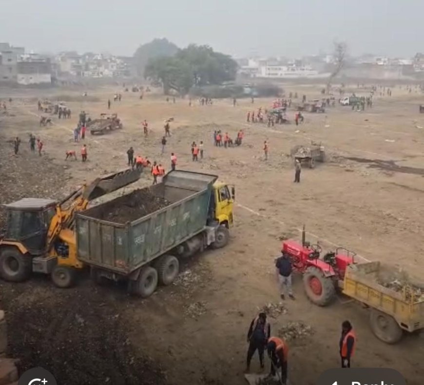 अवैध साम्राज्य ढहा, योगी मॉडल जीता, आगरा में 120 करोड़ की ज़मीन खाली