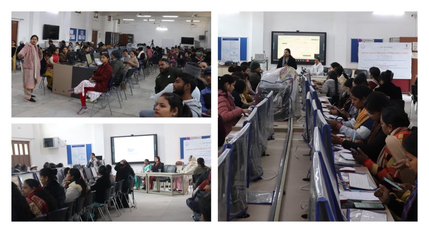 AI से बदलेगी कक्षा की तस्वीर: दयालबाग शिक्षण संस्थान में स्कूल शिक्षा पर तीन दिनी कार्यशाला