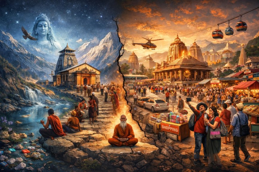 कॉरिडोर से कारोबार तक: भारत के पवित्र तीर्थस्थल सौंदर्यीकरण के नाम पर आत्मा खोने लगे हैं