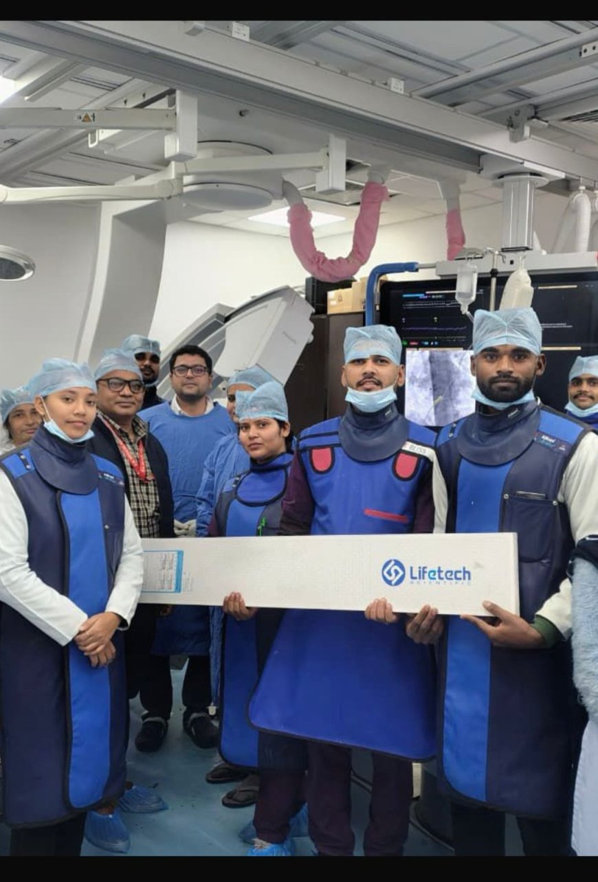 बिना चीर-फाड़ बंद हुआ दिल का छेद, एसएनएमसी के डॉक्टरों ने रचा इतिहास