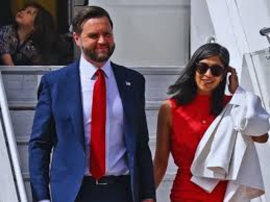 अमेरिका के उपराष्ट्रपति की पत्नी उषा बेंस हैं प्रेग्नेंट, चौथी बार बनेंगी मां,  जेडी वेंस ने दी खुशखबरी