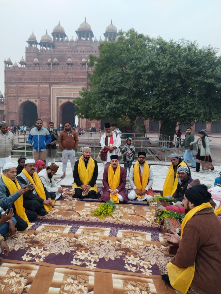 बाले मियां  का उर्स और बसंत की बहार, हजरत सलीम चिश्ती की दरगाह वसंत के रंग में सराबोर