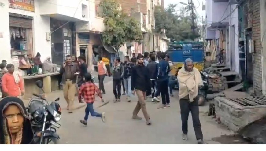 आगरा में बेखौफ रंगबाजी, ठेला लगाने वाले युवक पर लाठी-डंडों से हमला, पिस्टल से की ताबड़तोड़ फायरिंग