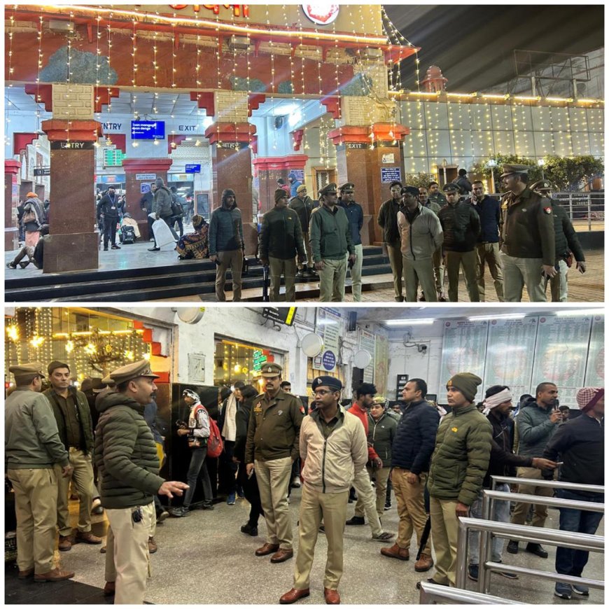 26 जनवरी को लेकर आगरा अलर्ट मोड पर, कैंट रेलवे स्टेशन से ताजमहल तक कड़ी सुरक्षा, चप्पे-चप्पे पर चेकिंग