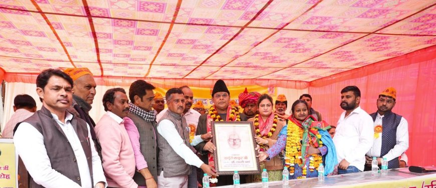 कर्पूरी ठाकुर की जयंती पर जन जागरण रैली से सपा ने दिया सामाजिक न्याय का संदेश