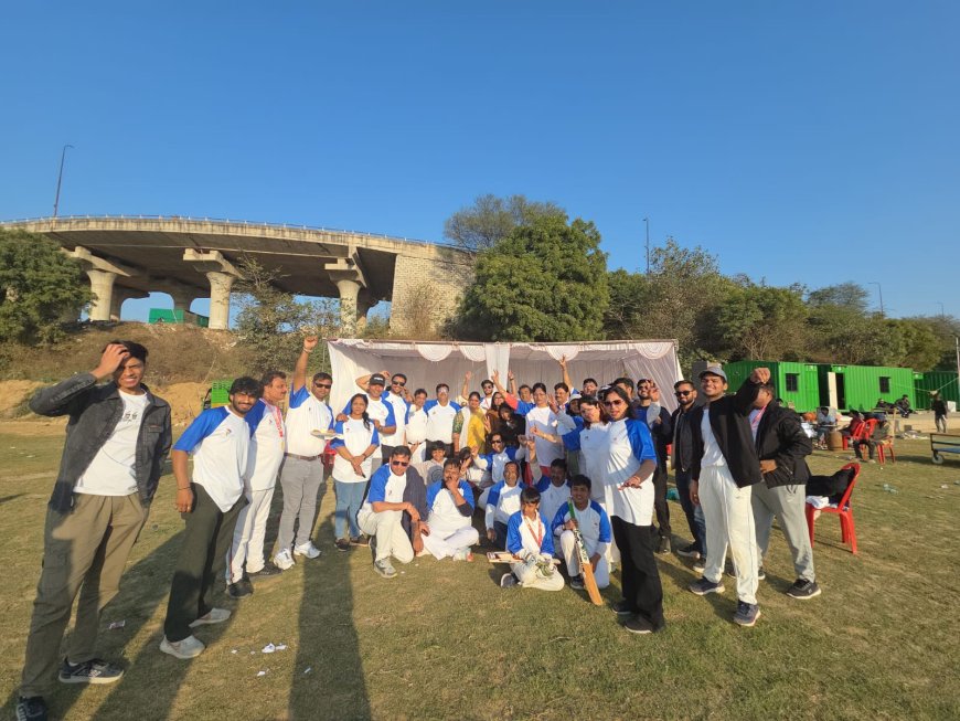 लायंस क्लब समर्पण का पारिवारिक क्रिकेट मैच बना जोश, एकता और फिटनेस का प्रतीक