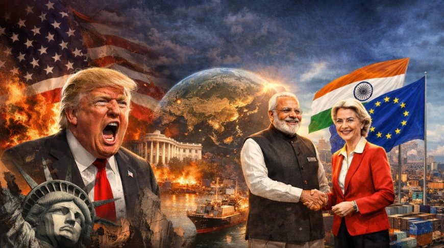 गाली, घमंड और ग्लोबल गिरावट के बाद अब दुनिया है आगे, और अमेरिका छूटेगा पीछे, वहां के बुद्धिजीवी वर्ग की डरावनी खामोशी चिंतनीय!