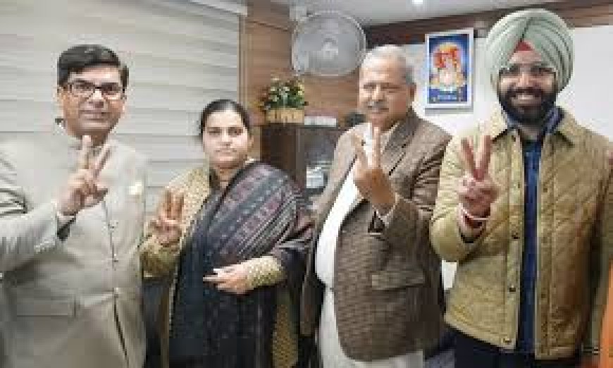  चंडीगढ़ में बीजेपी ने मारी बाजी, आप, कांग्रेस को हराया, सौरभ जोशी मेयर तो जसमनप्रीत बने सीनियर डिप्टी मेयर  