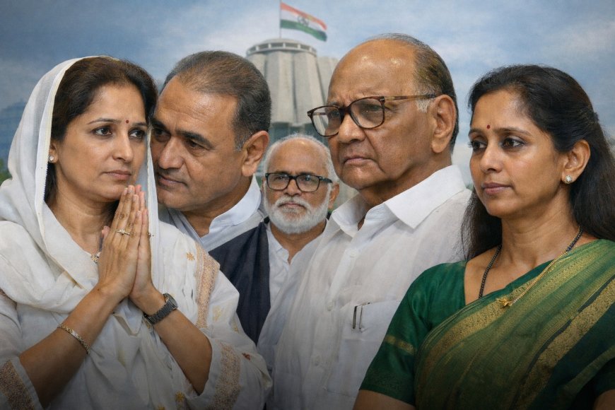 सत्ता, विरासत और रक्त–रिश्ते: अजित दादा के जाने के बाद महाराष्ट्र की राजनीति के सबसे कठिन मोड़ पर पवार परिवार, तेज हुई एनसीपी में नए डिप्टी सीएम और नेतृत्व की चर्चाएं