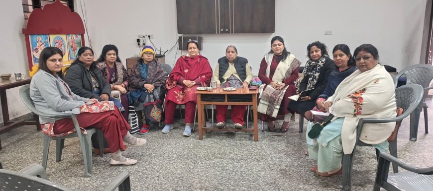 नारी से नारायणी की ओर कदम: दिल्ली में होने जा रहे विदुषी संगम के लिए आगरा में तैयारियां तेज