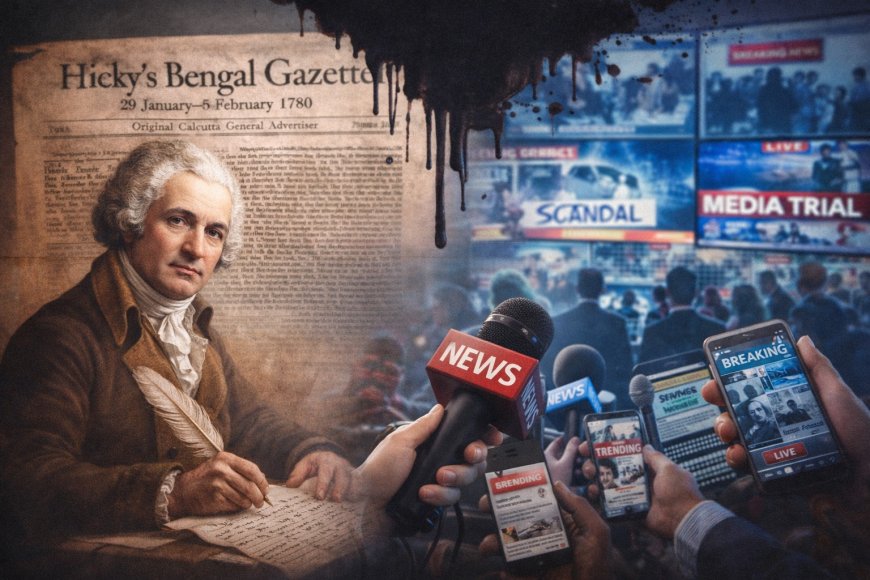 हिक्की के बेख़ौफ़ बंगाल गजट से आज की एजेंडा-ग्रस्त पत्रकारिता, जहां खबर राय और सनसनी का अखाड़ा बनती जा रही है