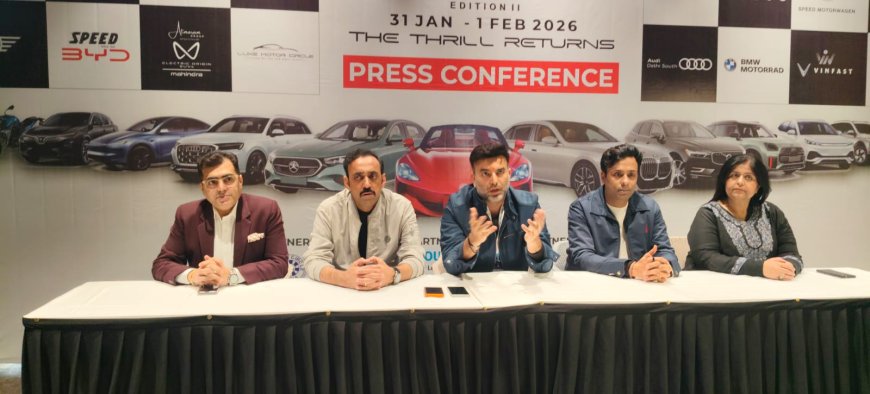 आगरा में लक्स मोटर शोः 31 जनवरी और एक फरवरी को होगा लग्जरी कारों का महासंगम