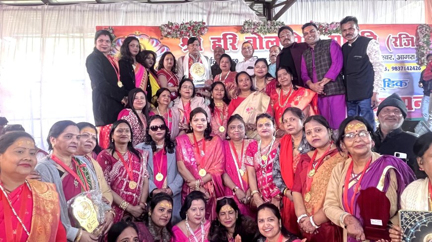 श्रीहरि नाम की गूंज संग संकल्प पूर्ण, सामूहिक एकादशी उद्यापन से मंदिर भक्तिरस से सराबोर