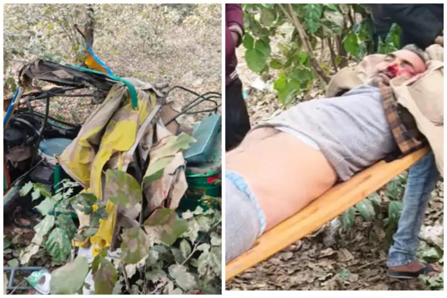 तेज रफ्तार का कहर, कंटेनर ने दो ऑटो रौंदे, दर्शन से लौट रहे पांच श्रद्धालुओं की मौत