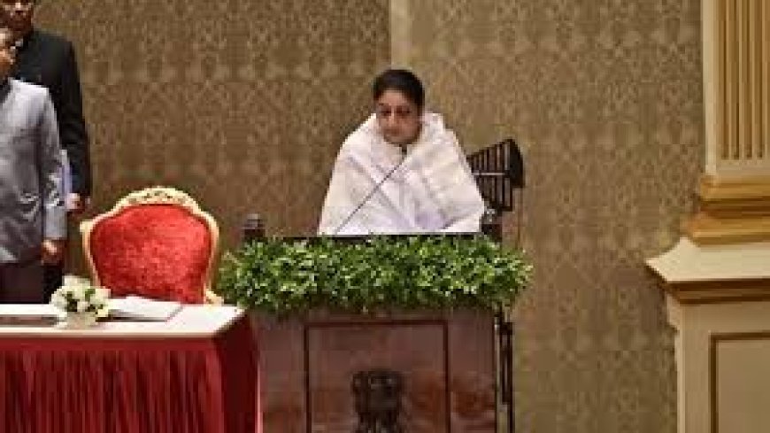 सुनेत्रा पवार ने डिप्टी सीएम पद की ली शपथ, अजित दादा अमर रहे के लगे नारे