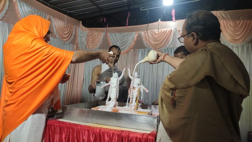 हरे कृष्णा संकीर्तन से गूंजा श्रीजगन्नाथ मंदिरः नित्यानन्द त्रयोदशी महोत्सव पर उमड़ा भक्ति का सागर