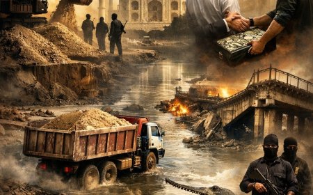 यमुना, चंबल से कावेरी तक, रेत माफिया से हार गई सरकार