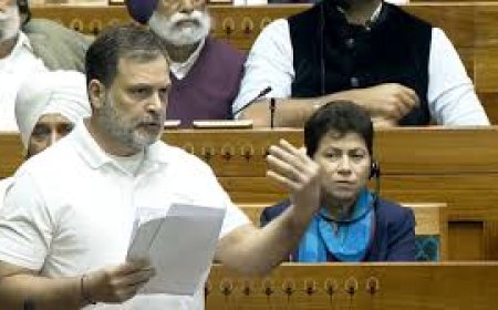 राहुल गांधी ने लोकसभा स्पीकर को लिखा पत्र, कहा- मुझे जानबूझकर रोकने की कोशिश, यह हमारे लोकतंत्र पर धब्बा