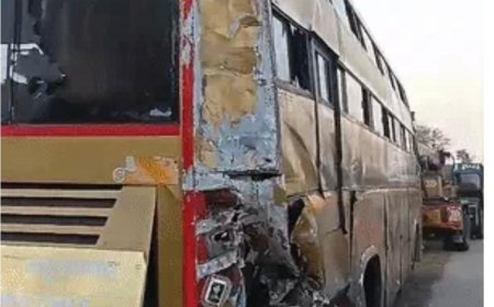 नियमों की हत्या बनी छह लोगों की मौत की वजह, चालक ने बस को ग्रीन जोन के बजाय यमुना एक्सप्रेस-वे पर बीच रास्ते मेन लेन के सहारे रोका था, कंटेनर के रौंदे जाने से शव बुरी तरह कुचल गये थे, शिनाख्त में घंटों लगे