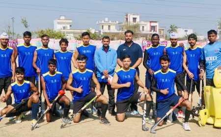 अखिल भारतीय ओपन हॉकी गोल्ड कप में आगरा की सुखजीवन स्पोर्ट्स अकादमी का दबदबा, दिल्ली पर 5-0 की धमाकेदार जीत, क्वार्टर फाइनल में प्रवेश