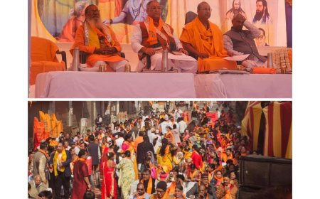 धार्मिक चेतना और सांस्कृतिक एकता का संदेश, मनकामेश्वर मंदिर परिसर में हुआ विराट हिंदू महासम्मेलन