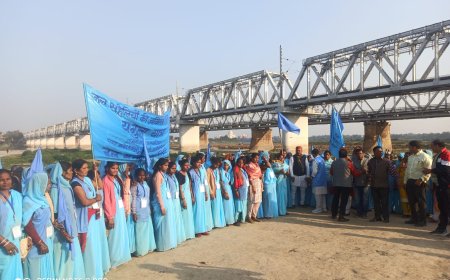 अपनी नदी बचाने के लिए आगरा को आगे आना होगा: यमुना अविरल–निर्मल पदयात्रा में जल सहेलियों का आह्वान