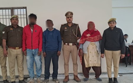 24 घंटे के भीतर आठ माह की गर्भवती महिला की हत्या के आरोप में पति-ससुर समेत तीन गिरफ्तार