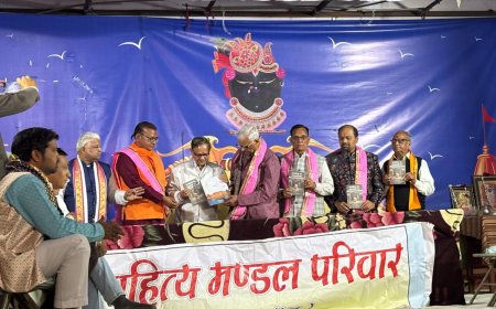 नाथद्वारा पाटोत्सव में कई साहित्यकार ‘ब्रज भाषा विभूषण’ से सम्मानित, पुस्तकों का विमोचन भी हुआ