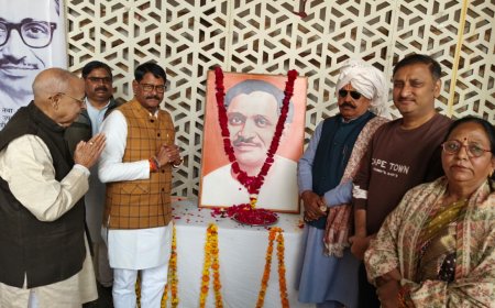 समर्पण दिवस पर दीनदयाल उपाध्याय को श्रद्धांजलि, राष्ट्र प्रथम के संकल्प के साथ भाजपा ने मनाया समर्पण दिवस