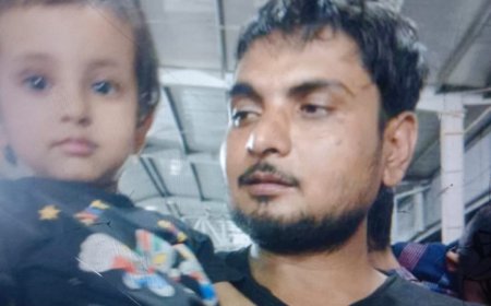 आगरा के बासौनी क्षेत्र में ससुराल से लौट रहे युवक की कार खाई में गिरी, मौके पर ही मौत, दो मासूम बच्चों के सिर से उठा पिता का साया