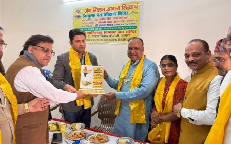 श्री शान्तिनाथ दिगम्बर जैन मंदिर में मानव सेवा का सराहनीय प्रयास, नि:शुल्क नेत्र परीक्षण शिविर