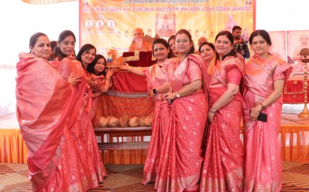 जयपुर हाउस जैन मंदिर में अध्यात्म का महोत्सव: उपाध्याय पदारोहण व दीक्षा दिवस श्रद्धा-भक्ति से संपन्न