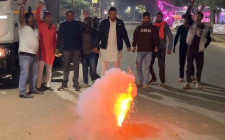 टी20 विश्व कप में भारत की पाकिस्तान पर ऐतिहासिक जीत पर आगरा जश्न में डूबा