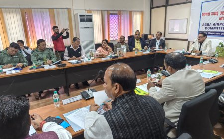 आगरा को सितंबर 2026 तक मिलेगा अत्याधुनिक सिविल एयरपोर्ट, ब्रज थीम से सजेगा नया आगरा एयरपोर्ट