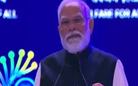 पीएम मोदी ने इंडिया एआई समिट में पेश किया मानव विजन,  बोले,  'एआई से भविष्य, जिम्मेदारी जरूरी'