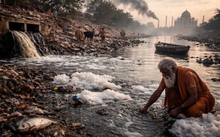 आस्था, संस्कृति और जीवनरेखा के पतन की त्रासदी: ब्रज मंडल में यमुना की कराह, जहरीला होता जल, टूटता पर्यावरण और दशकों से चले आ रहे खोखले वादों की भयावह सच्चाई