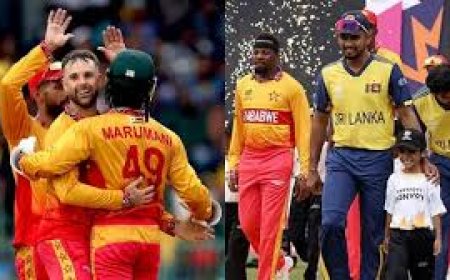 जिम्बाब्वे ने श्रीलंका को घर में घुसकर रौंदा, खूब गरजा कप्तान सिकंदर रजा का बल्ला, टी20 वर्ल्ड कप में जीत की हैट्रिक