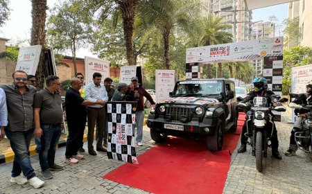 सड़कों पर गरजा जुनून, रफ्तार ने भरी उड़ान: आगरा–झांसी–आगरा टीएसडी रैली का भव्य शुभारंभ, 77 प्रतिभागियों ने दिखाया साहस, अनुशासन और एडवेंचर का अद्भुत संगम