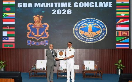 हिंद महासागर की सुरक्षा पर सामूहिक संकल्प — गोवा मैरीटाइम कॉन्क्लेव 2026 में 14 देशों की नौसेनाओं ने बनाई साझा रणनीति
