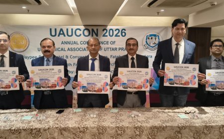 एआई से बदलेगी यूरोलॉजी की तस्वीरः यूएयू-कॉन 2026 में सर्जरी की जटिलताओं पर मंथन, ताजनगरी में 28 फरवरी और एक मार्च को जुटेंगे देश के दिग्गज डॉक्टर